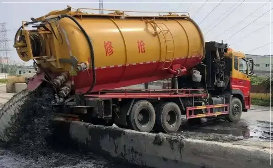 紫云沉淀池清理案例
